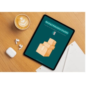 The Organized You – Moving & Relocation Checklist PDF (Editable)