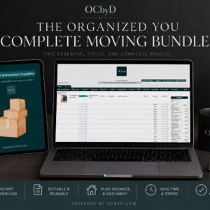 The Organized You | Complete Moving Bundle
